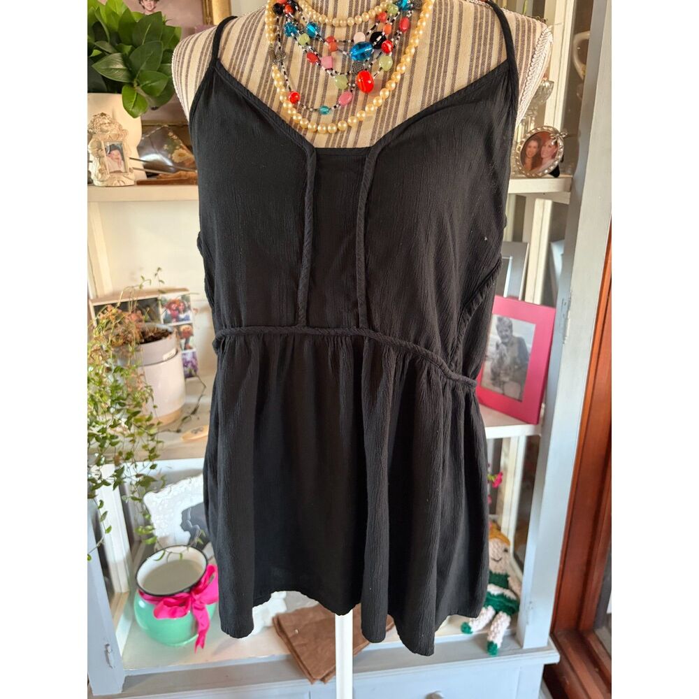 GothWhimsy Camisole Rare SizeL Flowy BOHO Fairy 90's Y2K Grunge Romantic Cottage